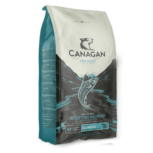 Hrana uscata pentru caini Canagan Grain Free Adult Somon 2kg
